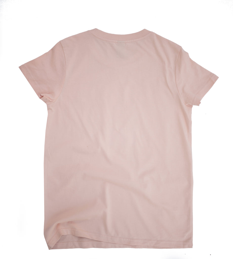 Support Your Girls Tee - Blush / White
