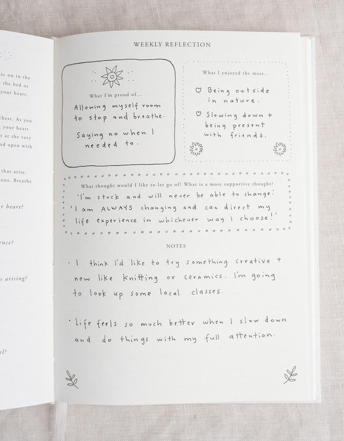 A YEAR OF COMING HOME: A guided Self-Love Journal