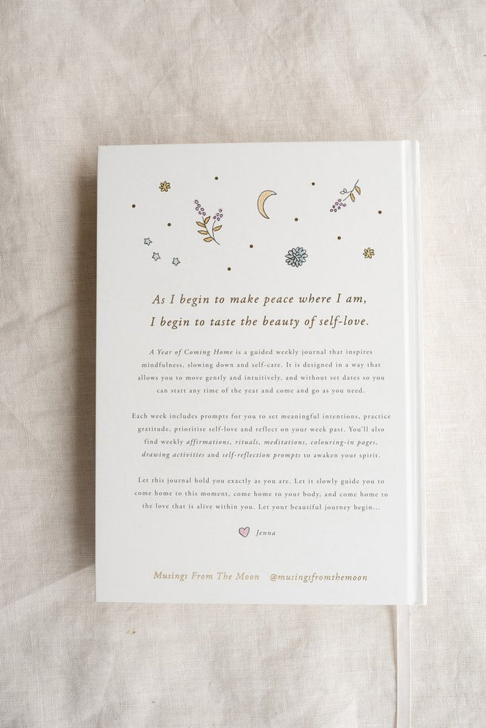 A YEAR OF COMING HOME: A guided Self-Love Journal